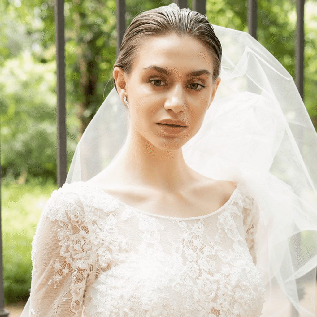 tipos de velos de novia