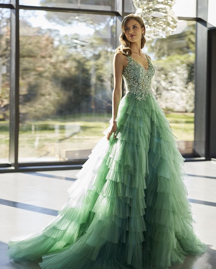 Vestidos de invitada verdes