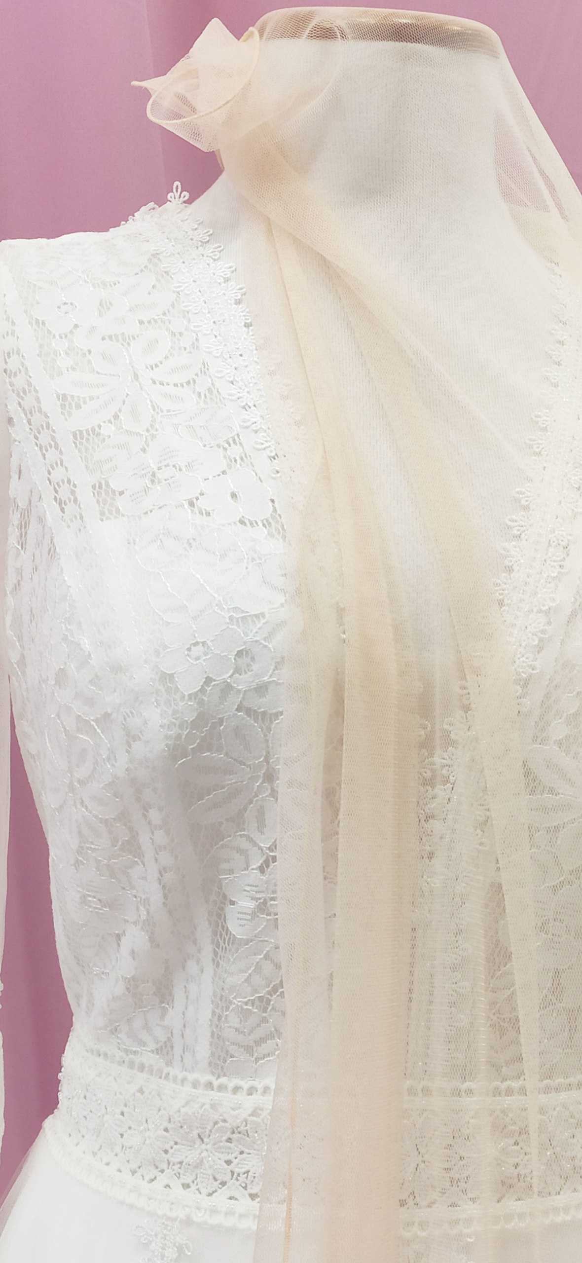 Velo seda color - Imagen 2