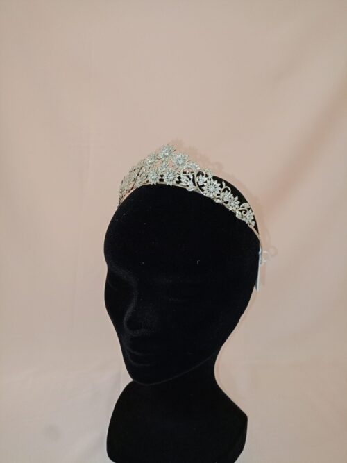 Tiara de novia floral